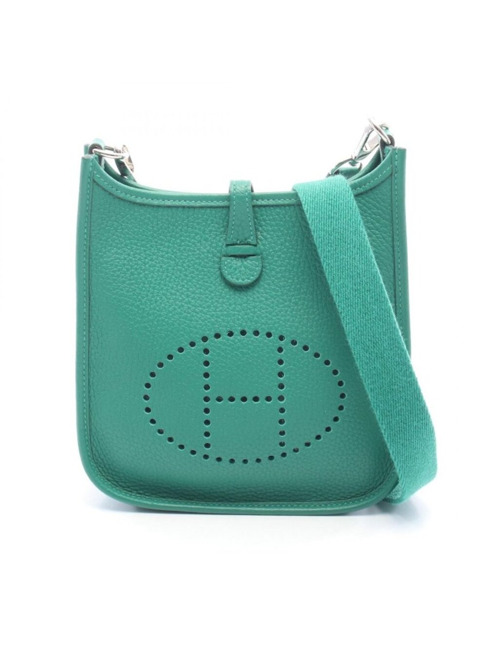 Hermes Shoulder Bag Evelyne TPM Vert Vertigo Leather Amazon